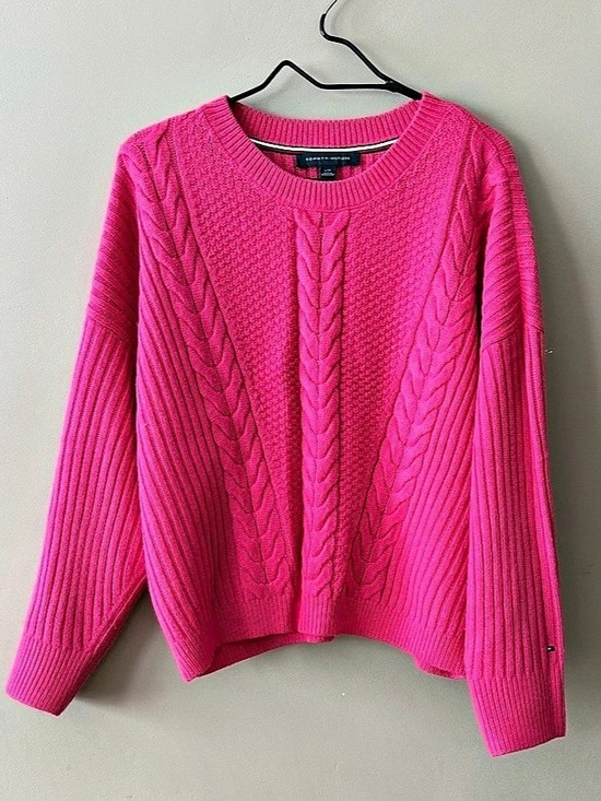 Tommy Hilfiger Sweaters - Gap Cable Knit Sweater in Pink Like New